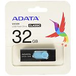 Изображение USB Flash 32Gb A-DATA UV220 Black-Blue (AUV220-32G-RBKBL) #3 Фото USB Flash 32Gb A-DATA UV220 Black-Blue (AUV220-32G-RBKBL) #3