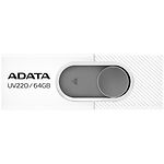 Фото USB Flash 64Gb A-DATA UV220 White-Grey (AUV220-64G-RWHGY) #1