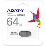 Фото USB Flash 64Gb A-DATA UV220 White-Grey (AUV220-64G-RWHGY) #2