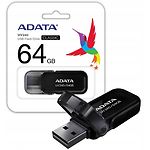 Изображение USB Flash 64Gb A-DATA UV240 Black (AUV240-64G-RBK) #3 Фото USB Flash 64Gb A-DATA UV240 Black (AUV240-64G-RBK) #3