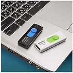 Фото USB Flash 32Gb A-DATA UV320 White-Green USB3.1 (AUV320-32G-RWHGN) #3