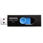 Изображение USB Flash 64Gb A-DATA UV320 Black+Blue USB3.1 (AUV320-64G-RBKBL) #1 Фото USB Flash 64Gb A-DATA UV320 Black+Blue USB3.1 (AUV320-64G-RBKBL) #1
