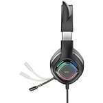 Изображение HOCO W107 Cute cat luminous gaming Elf Black (6931474791269) наушники с микрофоном накладные #1 Фото HOCO W107 Cute cat luminous gaming Elf Black (6931474791269) наушники с микрофоном накладные #1