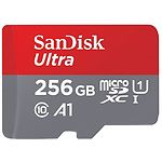 Изображение microSD XC 256 GB SanDisk Ultra Class10 UHS-I U1 A1 (SDSQUAC-256G-GN6MN) без переходника Фото microSD XC 256 GB SanDisk Ultra Class10 UHS-I U1 A1 (SDSQUAC-256G-GN6MN) без переходника
