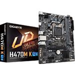 Фото Материнская плата GIGABYTE H470M K, S-1200, micro-ATX