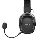 Изображение HATOR Hypergang Wireless Tri-mode (HTA-850) Black Игровая гарнитура #3 Фото HATOR Hypergang Wireless Tri-mode (HTA-850) Black Игровая гарнитура #3