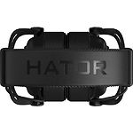 Изображение HATOR Hypergang Wireless Tri-mode (HTA-850) Black Игровая гарнитура #2 Фото HATOR Hypergang Wireless Tri-mode (HTA-850) Black Игровая гарнитура #2