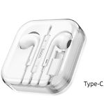 Фото HOCO M101 Max Crystal grace Type-C White (6931474782342) наушники вкладыши с микрофоном #1