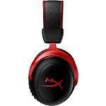 Изображение HyperX Cloud II Wireless Red (4P5K4AA) беспроводные наушники с микрофоном #6 Фото HyperX Cloud II Wireless Red (4P5K4AA) беспроводные наушники с микрофоном #6