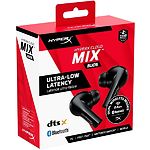 Изображение HyperX Cloud MIX Buds Wireless Black (4P5D9AA) TWS Bluetooth наушники с микрофоном #2 Фото HyperX Cloud MIX Buds Wireless Black (4P5D9AA) TWS Bluetooth наушники с микрофоном #2
