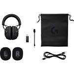 Изображение Logitech Gaming PRO X Wireless Black Наушники с микрофоном (981-000907) #1 Фото Logitech Gaming PRO X Wireless Black Наушники с микрофоном (981-000907) #1
