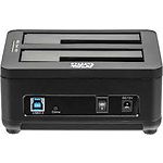 Изображение HDD Rack Agestar 3UBT8 Black - Док-станция, USB3.0 2 слота, черная Фото HDD Rack Agestar 3UBT8 Black - Док-станция, USB3.0 2 слота, черная