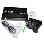 Фото HDD Rack Maiwo K3502-U2S black Внеш. USB2.0 3,5" S-ATA HDD #1