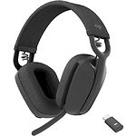Изображение Logitech Zone Vibe Wireless MS bluetooth Graphite (981-001157) наушники с микрофоном Фото Logitech Zone Vibe Wireless MS bluetooth Graphite (981-001157) наушники с микрофоном