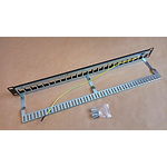 Фото Патч-панель KINGDA (KD-PP23-STP-BK-24P) незаполненная 1U STP #2