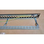 Фото Патч-панель KINGDA (KD-PP23-STP-BK-24P) незаполненная 1U STP #3