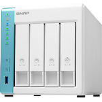 Изображение Сетевое NAS хранилище QNAP TS-431K 4 відсіка, AL-214, 4-core, 1.7GHz Фото Сетевое NAS хранилище QNAP TS-431K 4 відсіка, AL-214, 4-core, 1.7GHz