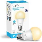 Изображение Светодиодная LED лампочка TP-LINK Tapo L510E, 9Вт, цоколь E27, 2700 K, Wi-Fi управление, затемнение #1 Фото Светодиодная LED лампочка TP-LINK Tapo L510E, 9Вт, цоколь E27, 2700 K, Wi-Fi управление, затемнение #1