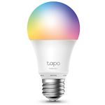 Изображение Светодиодная LED лампочка TP-LINK Tapo L530E, 9Вт, цоколь E27, RGB 2500–6500 K, Wi-Fi управление Фото Светодиодная LED лампочка TP-LINK Tapo L530E, 9Вт, цоколь E27, RGB 2500–6500 K, Wi-Fi управление