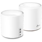Изображение Маршрутизатор/Mesh-система TP-Link DECO X60 2-pack (DECO-X60-2-PACK) WIFI 802.11ac/ax/n/a, AX3000 #1 Фото Маршрутизатор/Mesh-система TP-Link DECO X60 2-pack (DECO-X60-2-PACK) WIFI 802.11ac/ax/n/a, AX3000 #1