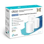 Изображение Маршрутизатор/Mesh-система TP-Link DECO X60 2-pack (DECO-X60-2-PACK) WIFI 802.11ac/ax/n/a, AX3000 #2 Фото Маршрутизатор/Mesh-система TP-Link DECO X60 2-pack (DECO-X60-2-PACK) WIFI 802.11ac/ax/n/a, AX3000 #2