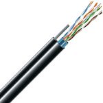 Изображение Кабель бухта F/UTP ЗЗКМ 72113 (500м) CAT5e, PE, 4х2х24 AWG с тросом, черный, для внешних работ Фото Кабель бухта F/UTP ЗЗКМ 72113 (500м) CAT5e, PE, 4х2х24 AWG с тросом, черный, для внешних работ