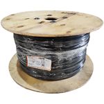 Изображение Кабель бухта F/UTP ЗЗКМ 72113 (500м) CAT5e, PE, 4х2х24 AWG с тросом, черный, для внешних работ #1 Фото Кабель бухта F/UTP ЗЗКМ 72113 (500м) CAT5e, PE, 4х2х24 AWG с тросом, черный, для внешних работ #1