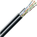 Изображение Кабель бухта U/UTP ЗЗКМ (74130) 500м CAT5e, PE, 4х2х24 AWG с тросом, черный, для внешних работ Фото Кабель бухта U/UTP ЗЗКМ (74130) 500м CAT5e, PE, 4х2х24 AWG с тросом, черный, для внешних работ