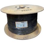 Изображение Кабель бухта U/UTP ЗЗКМ (74130) 500м CAT5e, PE, 4х2х24 AWG с тросом, черный, для внешних работ #1 Фото Кабель бухта U/UTP ЗЗКМ (74130) 500м CAT5e, PE, 4х2х24 AWG с тросом, черный, для внешних работ #1