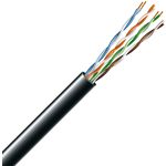 Изображение Кабель бухта U/UTP ЗЗКМ (74269) 305м CAT5e, PE, 4х2х24 AWG, черный, для внешних работ Фото Кабель бухта U/UTP ЗЗКМ (74269) 305м CAT5e, PE, 4х2х24 AWG, черный, для внешних работ