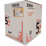Изображение Кабель бухта U/UTP ЗЗКМ (74269) 305м CAT5e, PE, 4х2х24 AWG, черный, для внешних работ #3 Фото Кабель бухта U/UTP ЗЗКМ (74269) 305м CAT5e, PE, 4х2х24 AWG, черный, для внешних работ #3