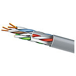 Изображение Кабель бухта U/UTP ЗЗКМ (70813) 500м CAT6, PE, 4х2х23 AWG, черный, для внешних работ #1 Фото Кабель бухта U/UTP ЗЗКМ (70813) 500м CAT6, PE, 4х2х23 AWG, черный, для внешних работ #1