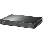 Изображение Коммутатор TP-Link TL-SG1210MPE JetStream, 10-port Giga, 8 PoE+, 1 Uplink, 1 SFP комбо #3 Фото Коммутатор TP-Link TL-SG1210MPE JetStream, 10-port Giga, 8 PoE+, 1 Uplink, 1 SFP комбо #3
