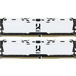 Изображение DDR-4 2шт x 8GB 3200МГц Goodram Iridium X White (IR-XW3200D464L16SA/16GDC) Фото DDR-4 2шт x 8GB 3200МГц Goodram Iridium X White (IR-XW3200D464L16SA/16GDC)