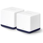 Изображение Маршрутизатор/Mesh-система Mercusys Halo H50G 2-pack (HALO-H50G-2-PACK) WiFi, AC1900, 2.4/5 ГГц Фото Маршрутизатор/Mesh-система Mercusys Halo H50G 2-pack (HALO-H50G-2-PACK) WiFi, AC1900, 2.4/5 ГГц