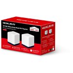 Изображение Маршрутизатор/Mesh-система Mercusys Halo H50G 2-pack (HALO-H50G-2-PACK) WiFi, AC1900, 2.4/5 ГГц #2 Фото Маршрутизатор/Mesh-система Mercusys Halo H50G 2-pack (HALO-H50G-2-PACK) WiFi, AC1900, 2.4/5 ГГц #2