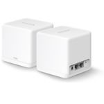 Изображение Маршрутизатор/Mesh-система Mercusys Halo H30G 2-pack (HALO-H30G-2-PACK) WiFi,AC1300,2.4/5ГГц,1*GbLan #1 Фото Маршрутизатор/Mesh-система Mercusys Halo H30G 2-pack (HALO-H30G-2-PACK) WiFi,AC1300,2.4/5ГГц,1*GbLan #1
