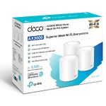 Изображение Маршрутизатор/Mesh-система TP-Link DECO X50 3-pack (DECO-X50-3-PACK) WIFI 802.11ac/ax/n/a, AX3000 #2 Фото Маршрутизатор/Mesh-система TP-Link DECO X50 3-pack (DECO-X50-3-PACK) WIFI 802.11ac/ax/n/a, AX3000 #2