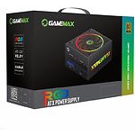 Изображение Блок питания GAMEMAX RGB850 80+Gold 850W, модульный #12 Фото Блок питания GAMEMAX RGB850 80+Gold 850W, модульный #12