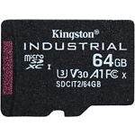 Изображение microSD XC 64Gb Kingston Industrial Class10 A1 (SDCIT2/64GBSP) без переходника #1 Фото microSD XC 64Gb Kingston Industrial Class10 A1 (SDCIT2/64GBSP) без переходника #1