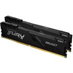 Изображение DDR-4 2шт x 16GB 3200МГц Kingston FURY Beast Black (KF432C16BBK2/32) Фото DDR-4 2шт x 16GB 3200МГц Kingston FURY Beast Black (KF432C16BBK2/32)