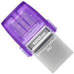 Изображение USB Flash 128GB Kingston DataTraveler microDuo 3C,OTG, dual USB-A+Type-C, 200MB/s (DTDUO3CG3/128GB) #1 Фото USB Flash 128GB Kingston DataTraveler microDuo 3C,OTG, dual USB-A+Type-C, 200MB/s (DTDUO3CG3/128GB) #1