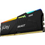Изображение DDR-5 8GB 6000МГц Kingston FURY Beast Black RGB (KF560C40BBA-8) #1 Фото DDR-5 8GB 6000МГц Kingston FURY Beast Black RGB (KF560C40BBA-8) #1
