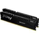 Изображение DDR-5 2шт x 32GB 5200МГц Kingston FURY Beast Black (KF552C40BBK2-64) #1 Фото DDR-5 2шт x 32GB 5200МГц Kingston FURY Beast Black (KF552C40BBK2-64) #1