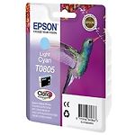 Изображение Картридж EPSON T0805 (C13T08054011) Light Cyan Stylus P50/PX660/700W/710W/800FW/R265/RX560, 220стр Фото Картридж EPSON T0805 (C13T08054011) Light Cyan Stylus P50/PX660/700W/710W/800FW/R265/RX560, 220стр