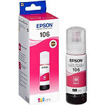 Изображение Чернила EPSON 106 (C13T00R340) Magenta L7160/L7180, 70мл, 5000стр Фото Чернила EPSON 106 (C13T00R340) Magenta L7160/L7180, 70мл, 5000стр