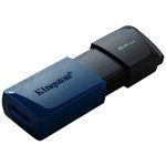 Изображение USB Flash 64GB x 2 KINGSTON DataTraveler Exodia M USB3.2 Gen1 Black/Blue (DTXM/64GB-2P) набор 2 шт #1 Фото USB Flash 64GB x 2 KINGSTON DataTraveler Exodia M USB3.2 Gen1 Black/Blue (DTXM/64GB-2P) набор 2 шт #1