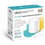 Изображение Маршрутизатор/Mesh-система TP-Link DECO X20 1-pack (DECO-X20-1-PACK) WIFI 802.11ac/ax/n/a, AX1800 #1 Фото Маршрутизатор/Mesh-система TP-Link DECO X20 1-pack (DECO-X20-1-PACK) WIFI 802.11ac/ax/n/a, AX1800 #1