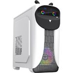 Изображение Корпус GAMEMAX CuteOwl White-Black без БП, Micro-ATX Фото Корпус GAMEMAX CuteOwl White-Black без БП, Micro-ATX