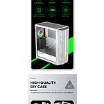 Изображение Корпус GAMEMAX Precision White без БП #4 Фото Корпус GAMEMAX Precision White без БП #4